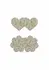 NS Novelties Pretty Pasties Heart & Flower 2 para nalepnice za bradavice