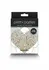 NS Novelties Pretty Pasties Heart & Flower 2 para nalepnice za bradavice