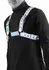 Cosmo Harness Rogue podesivi vinilni pojas za grudi crni S/M