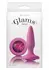 Glams Mini Rainbow Gem Silicone Plug - Colorful Jewel Accent, Small Size