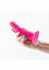 NS Novelties Colours Pleasures Tanak Silikonski Dildo od 12.7 cm, Roze