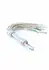 Cosmo Bondage Flogger Holographic Vinyl Podesivi Rose Gold