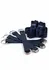 NS Novelties Bondage Couture TieDown Straps Elegantni plavi set za vezivanje