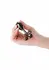 Rear Assets Clover Chrome-Plated Aluminum Plug Medium Pink Gem