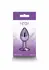 NS Novelties Rear Assets Small Chrome-Plated Intimate Plug