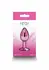 NS Novelties Rear Assets Small Chrome-Plated Intimate Plug Silver