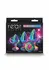 Rear Assets Trainer Kit Chrome-Plated Graduated Set 3 pcs Silver
