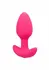 Cheeky Cheeky Glow vibrirajući analni čep S koji svetli u mraku, silikonski, USB, IPX7