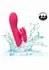 Love Bunny Vibrating G Bunny multifunkcionalni silikonski masažer u roze boji