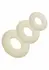 Alpha Silicone 3 Ring Set Glow-In-The-Dark Liquid Silicone, 3 Sizes