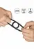 Alpha Silicone Commander Ring Liquid Silicone Flexible Black