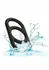 Alpha Silicone Commander Ring Liquid Silicone Flexible Black