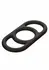 Alpha Silicone Commander Ring Liquid Silicone Flexible Black