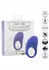 CalExotics Connect Couples Ring App-Controlled Silicone Blue