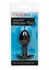 CalExotics otežani silikonski čep 16.3g ergonomski intimni trenažer crni