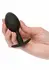 CalExotics otežani silikonski čep 16.3g ergonomski intimni trenažer crni