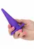 CalExotics High Intensity Probe punjivi silikonski vibrator crni