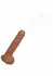 CalExotics Squirting Vibrating Stick vibrator od tečnog silikona sa 10 brzina, 22 cm, bež