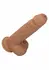 CalExotics Squirting Vibrating Stick vibrator od tečnog silikona sa 10 brzina, 22 cm, bež