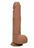 CalExotics Squirting Vibrating Stick vibrator od tečnog silikona sa 10 brzina, 22 cm, bež