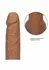 CalExotics Squirting Vibrating Stick vibrator od tečnog silikona sa 10 brzina, 22 cm, bež