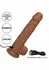 CalExotics Squirting Vibrating Stick vibrator od tečnog silikona sa 10 brzina, 22 cm, bež