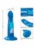 Twisted Love Twisted Probe fleksibilni dildo od tečnog silikona crni 20 cm