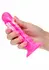 Twisted Love Twisted Ribbed Probe fleksibilna crna sonda od tečnog silikona 17 cm