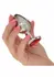 Jewel Large Ruby Heart Plug, luksuzni metalni analni čep sa crvenim draguljem, veličina L