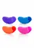 Posh Silicone Finger Swirls, set šarenih teksturisanih navlaka za prste