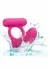 CalExotics Double Diver punjivi silikonski intimni prsten plavi