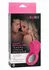 CalExotics Teasing Tongue Enhancer crni punjivi silikonski prsten sa stimulatorom