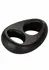 CalExotics Ultra Soft Dual Ring silikonski sistem dvostrukog prstena crni