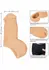 Packer Gear Ultra-Soft Stand-To-Pee Black Silicone Device 13 cm