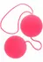 ToyJoy Funky Love Balls silikonski otežani intimni trenažer roze 8713221328250