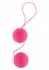 ToyJoy Funky Love Balls silikonski otežani intimni trenažer roze 8713221328250