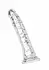 TOYJOY Get Real Clear Dong TPE 24 cm transparentni model