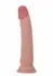 TOYJOY Deluxe Dual Density Dong TPE 21 cm Supreme Vital Skin sa vakuum postoljem