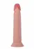 TOYJOY Deluxe Dual Density Dong TPE 21 cm Supreme Vital Skin sa vakuum postoljem