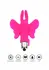 ToyJoy Butterfly Pleaser mini silikonski masažer za prst, 1 brzina, roze