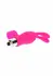 ToyJoy Bunny Pleaser mini silikonski masažer za prst, 1 brzina, roze