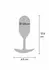 ToyJoy The Champ otežani silikonski analni čep 230g, 13cm, crni