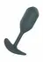ToyJoy The Athlete otežani silikonski analni čep 12cm 230g crni