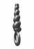 TOYJOY The Screw Plug silikonski analni čep sa metalik završnicom srednji 8713221833075