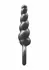 TOYJOY The Screw Plug silikonski analni čep sa metalik završnicom srednji 8713221833075