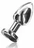 TOYJOY The Glider Vibrating Plug Large vibrirajući analni čep od nerđajućeg čelika sa 7 modova USB punjenje