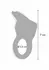 ToyJoy Eos The Rabbit C-Ring silikonski intimni prsten sa dva motora, crni