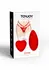 TOYJOY Divine vibrator za gaćice Designer Edition set sa crvenom čipkom USB