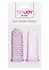 ToyJoy Sexy Finger Ticklers TPR navlaka za prst sa teksturom, prozirna
