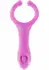 ToyJoy vibrirajući prsten za penis sa stimulatorom klitorisa brenda Dream Toys, silikonski, teksturisani, crni